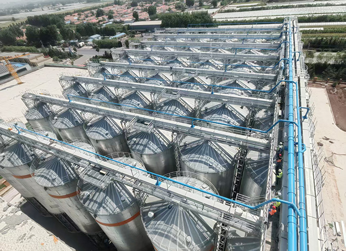 中糧糧谷濰坊新建 90萬(wàn)噸/年小麥加工項(xiàng)目輸送設(shè)備